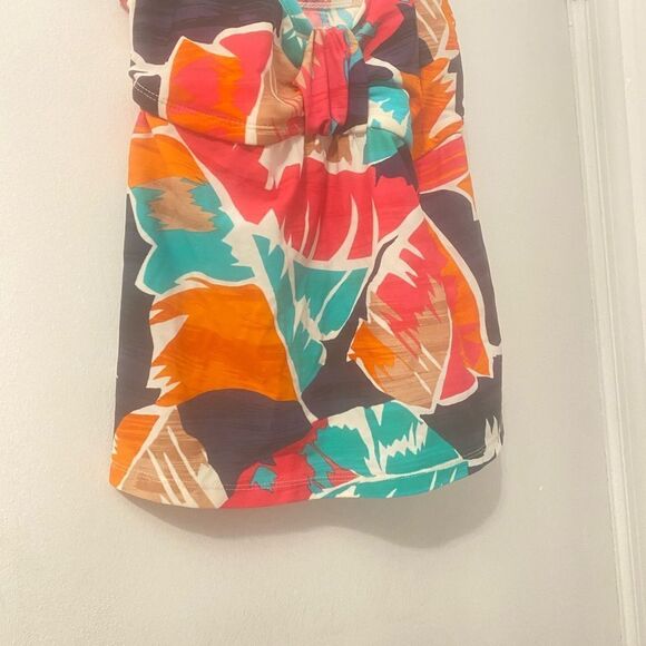 Catalina Orange and Red Tropical Bikini - Picture 3 of 9